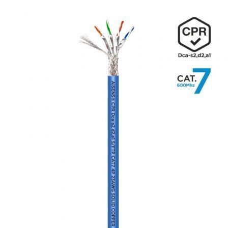 Aisens Cable de Red RJ45 Cat.7 S/FTP AWG23 Azul 100m